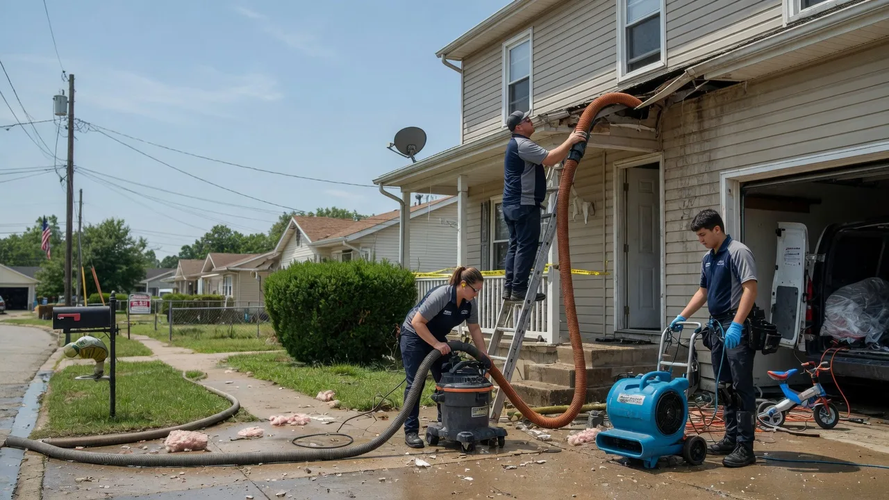 Water Damage Restoration in Sand Springs, OK near me